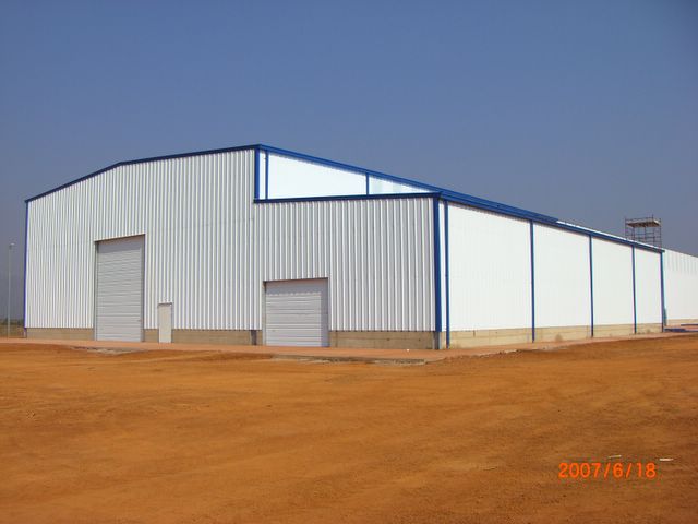 Prefabricated Structural Steel Workshop In Angola