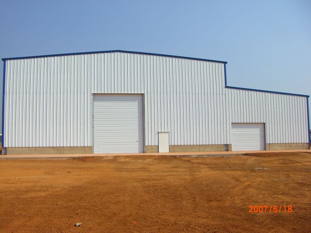 Prefabricated Structural Steel Workshop In Angola