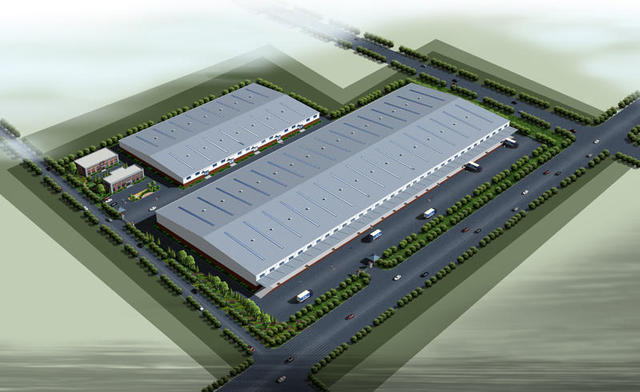 Logistics Warehouse In Steel Structure