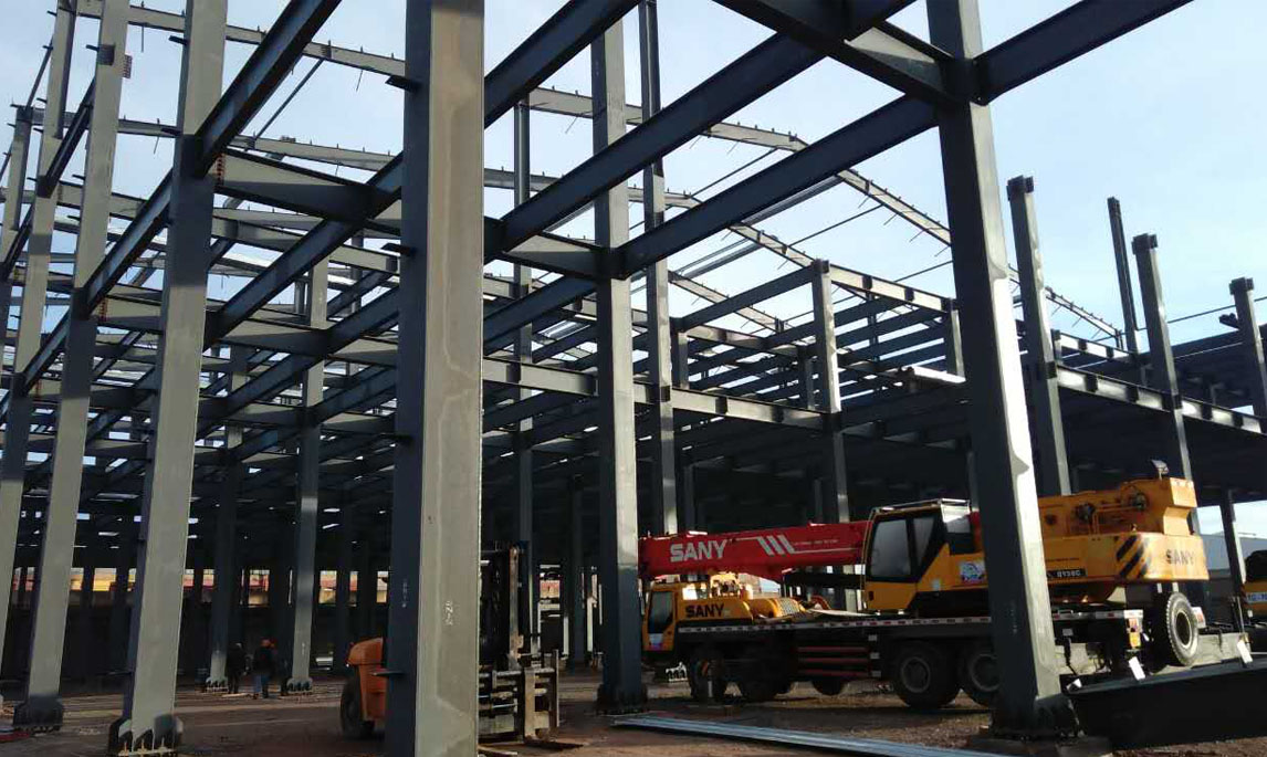 Prefabricated Steel Structure Warehouse Building in Algeria