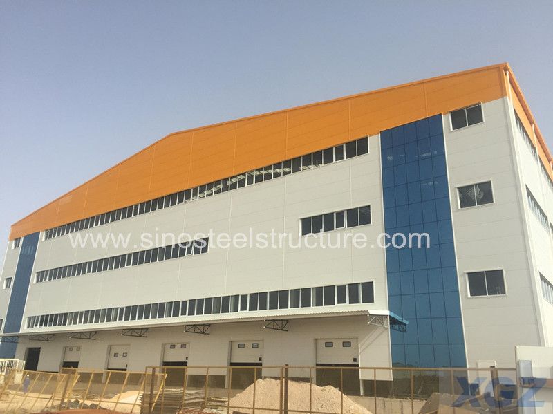 Steel Structure Hangar and Admin Office In Algeria