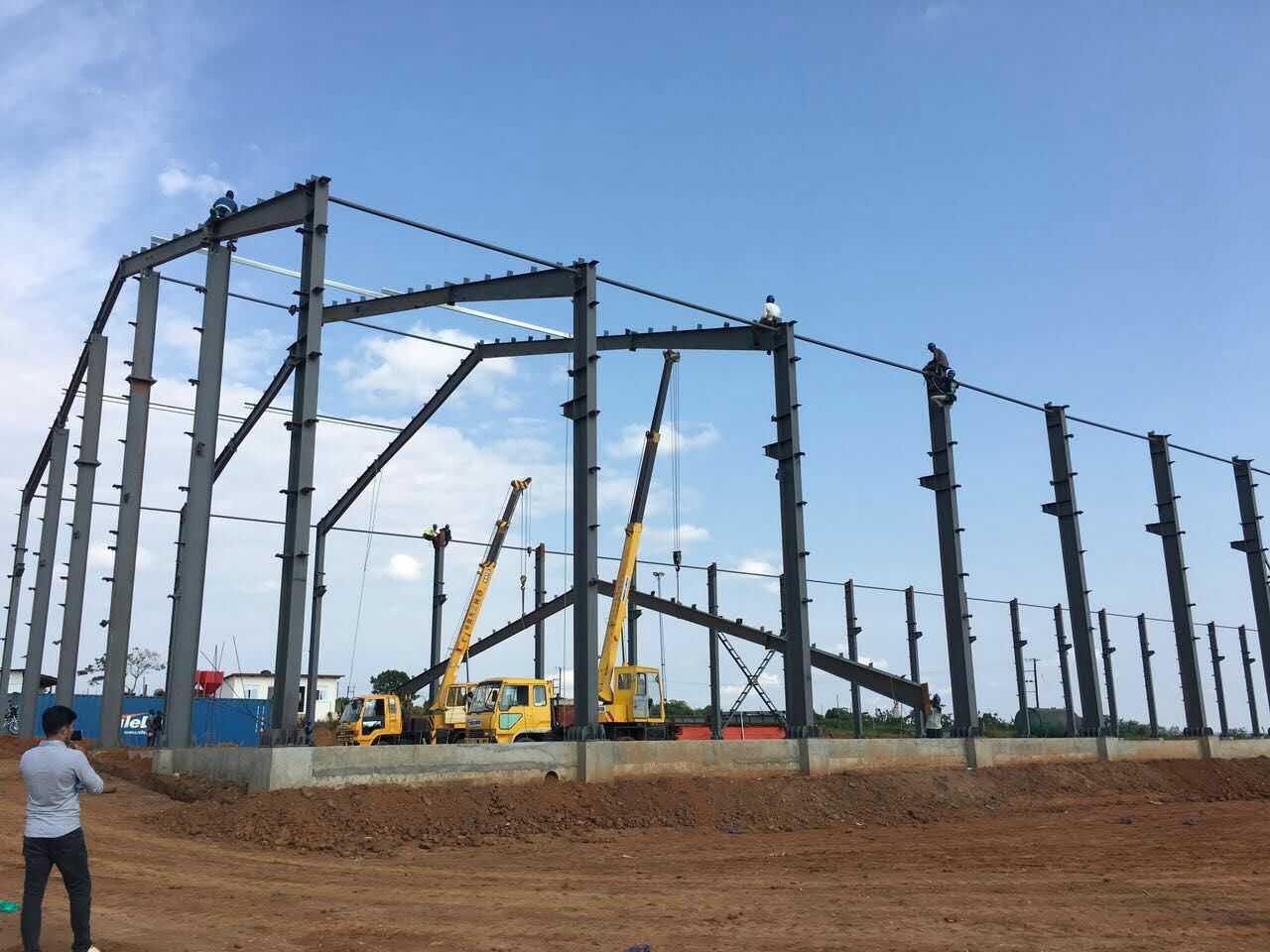 Steel Structure Industrial Plant In Uganda